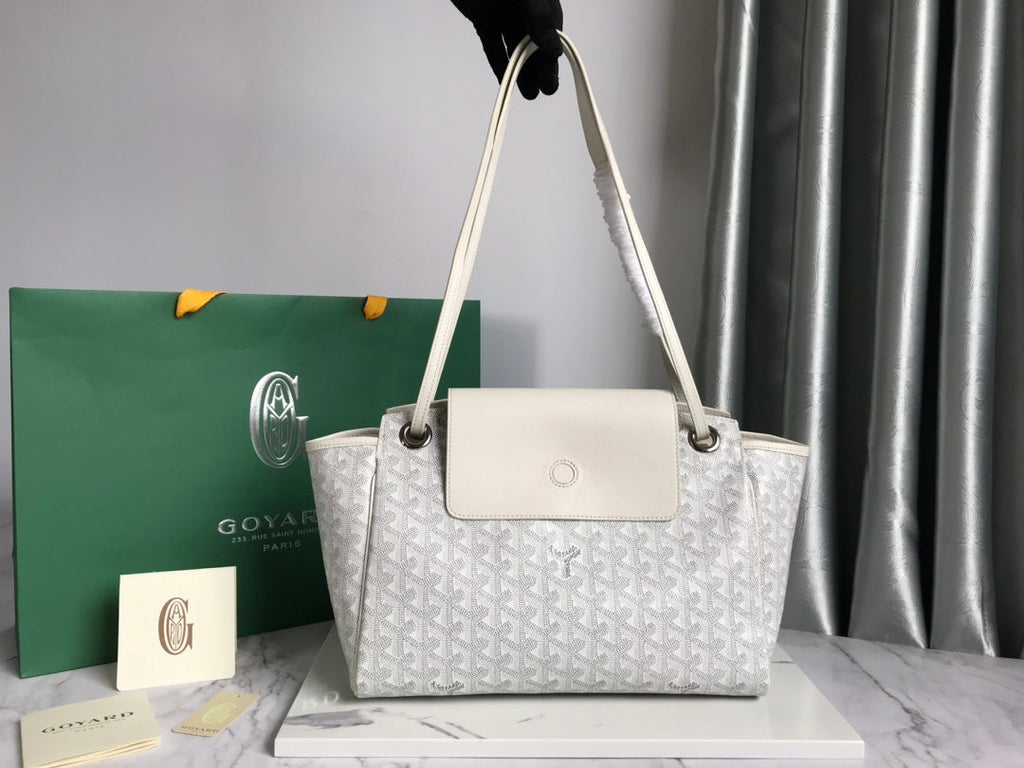 Goyard Rouette PM Tote Bag GY026685 White