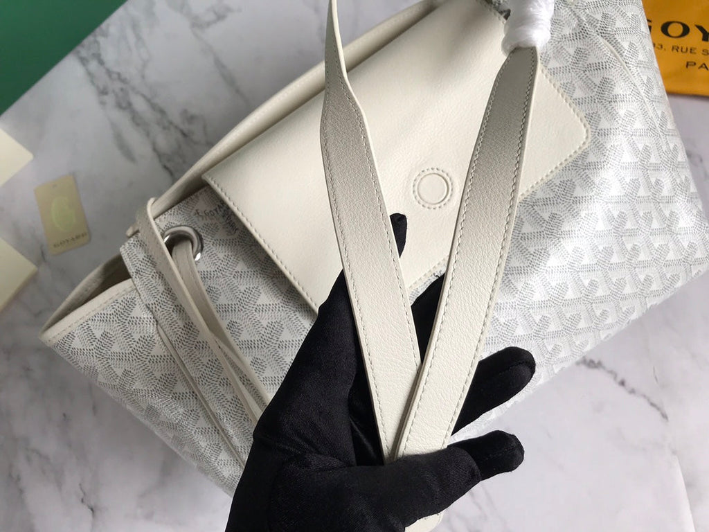 Goyard Rouette PM Tote Bag GY026685 White