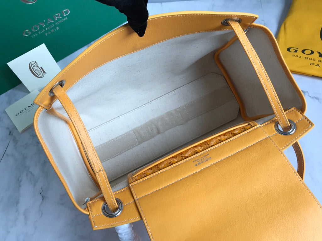 Goyard Rouette PM Tote Bag GY026685 Yellow