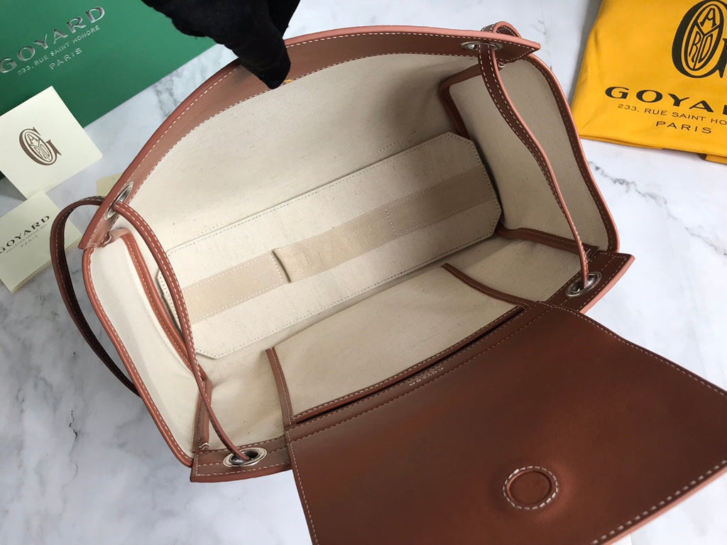 Goyard Rouette PM Tote Bag GY026685 Tan