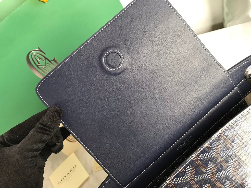 Goyard Rouette PM Tote Bag GY026685 Navy Blue