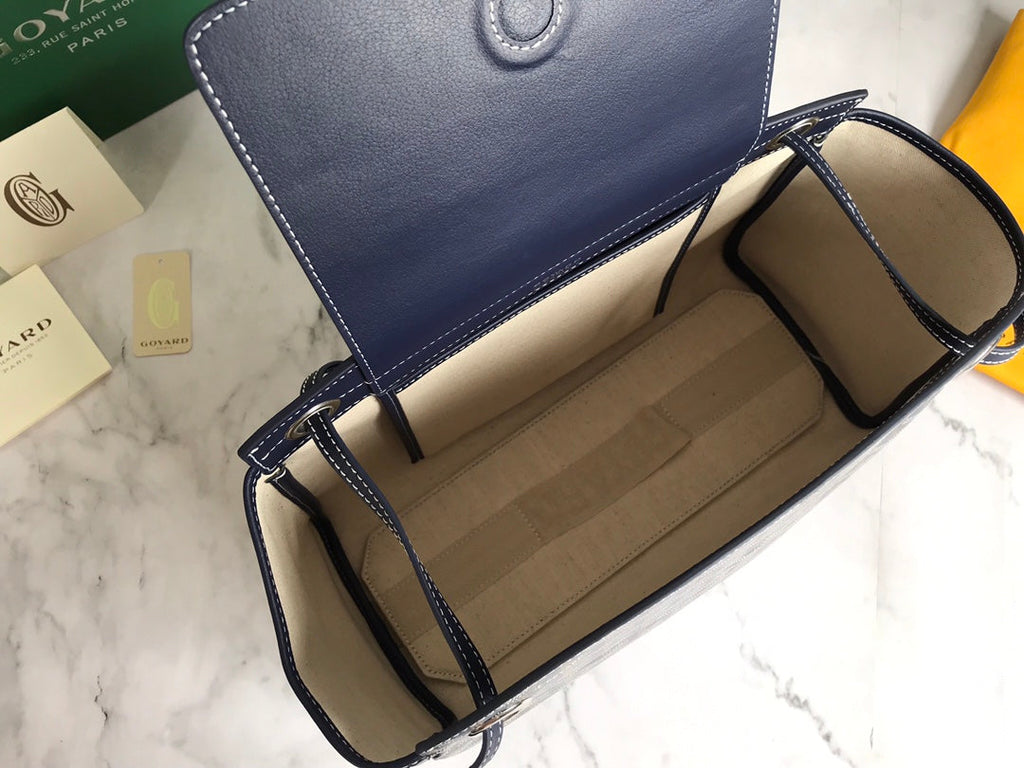 Goyard Rouette PM Tote Bag GY026685 Navy Blue