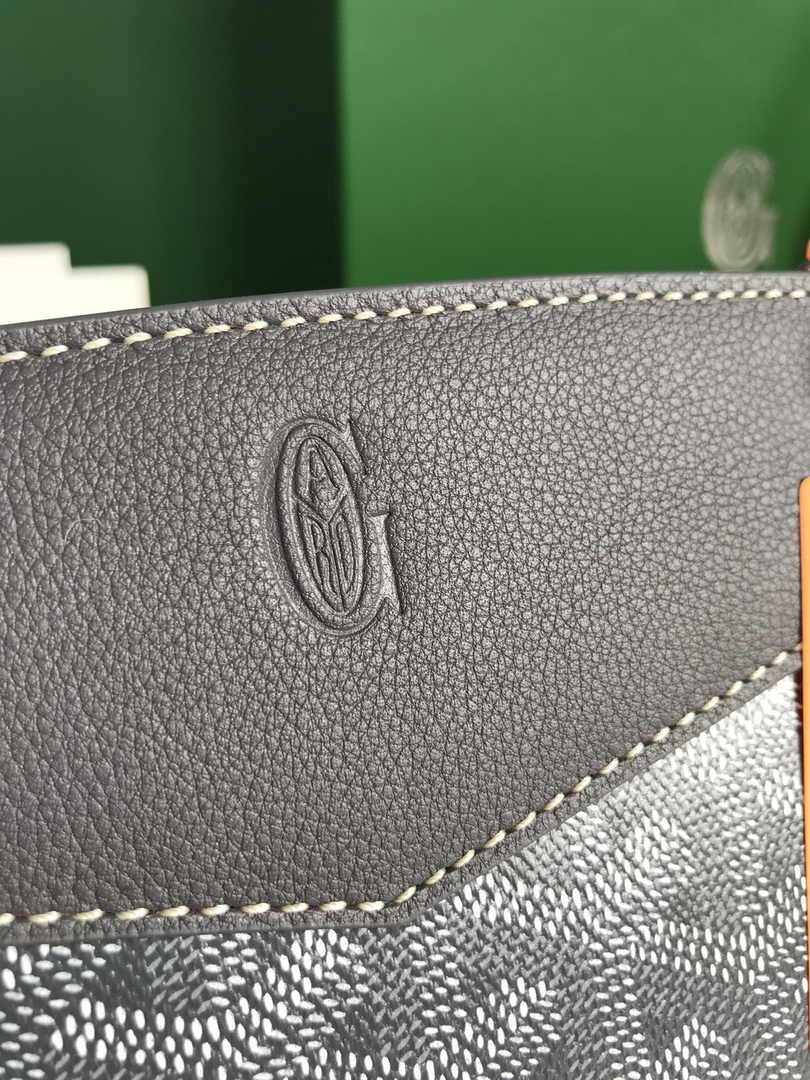 Goyard Rouette Structuré Mini Bag 020234 Goyardine Canvas Gray