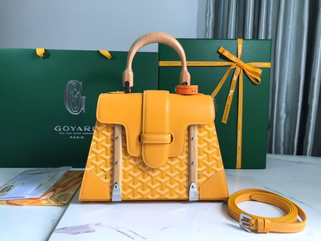 Goyard Saïgon PM Tote Bag GY020280 Yellow