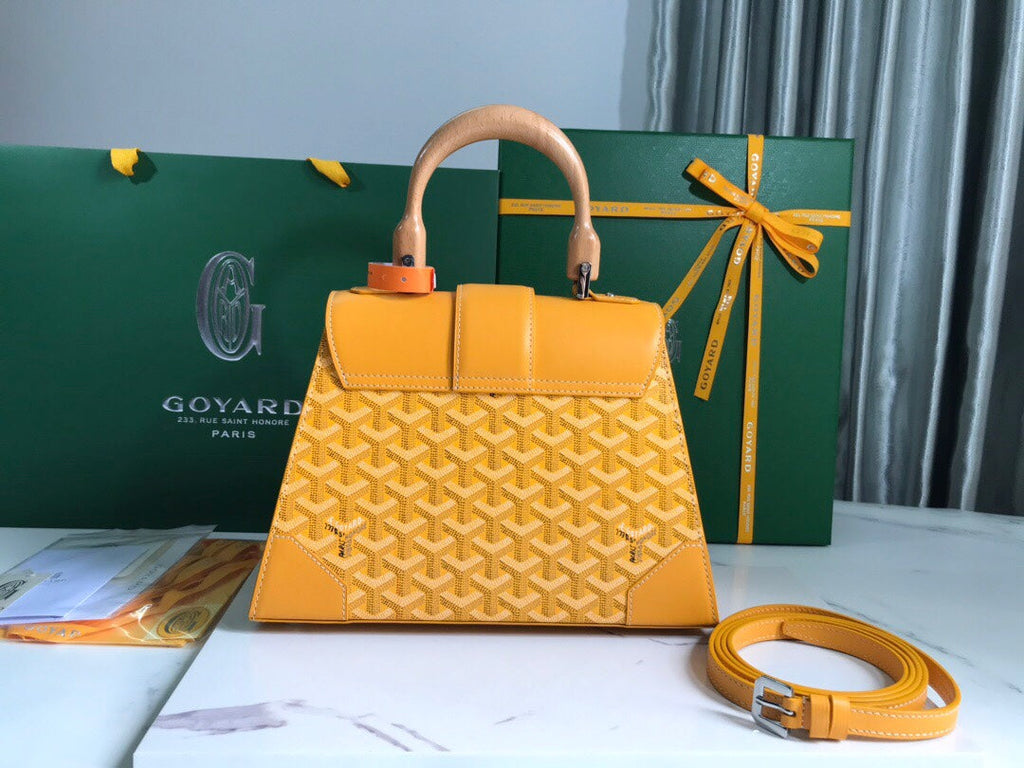 Goyard Saïgon PM Tote Bag GY020280 Yellow