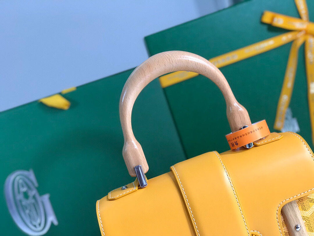 Goyard Saïgon PM Tote Bag GY020280 Yellow