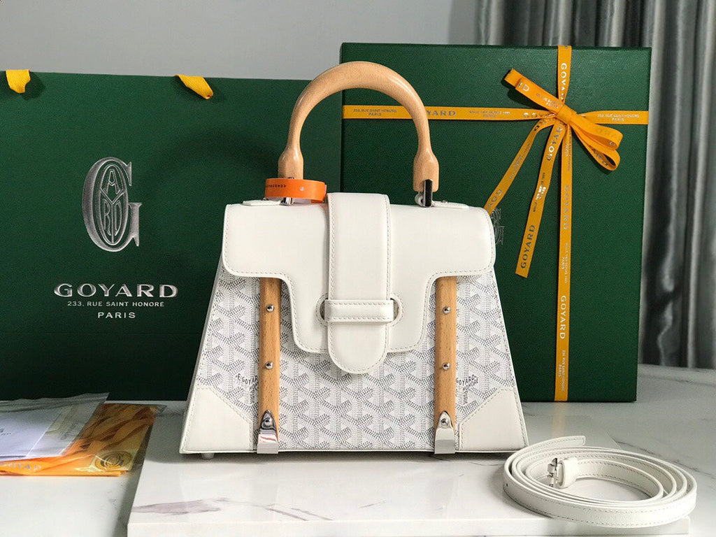 Goyard Saïgon PM Tote Bag GY020280 White