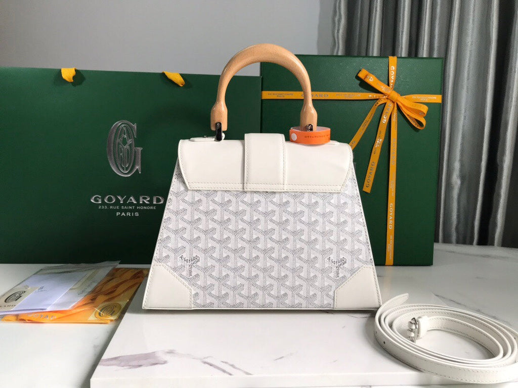 Goyard Saïgon PM Tote Bag GY020280 White