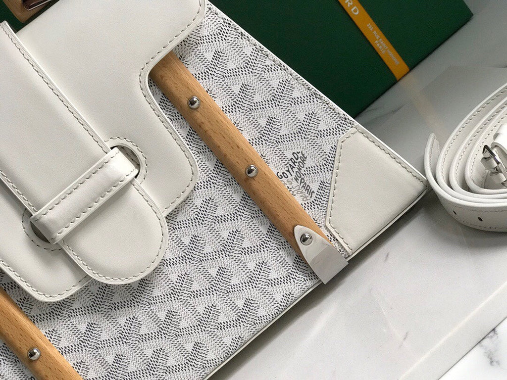Goyard Saïgon PM Tote Bag GY020280 White