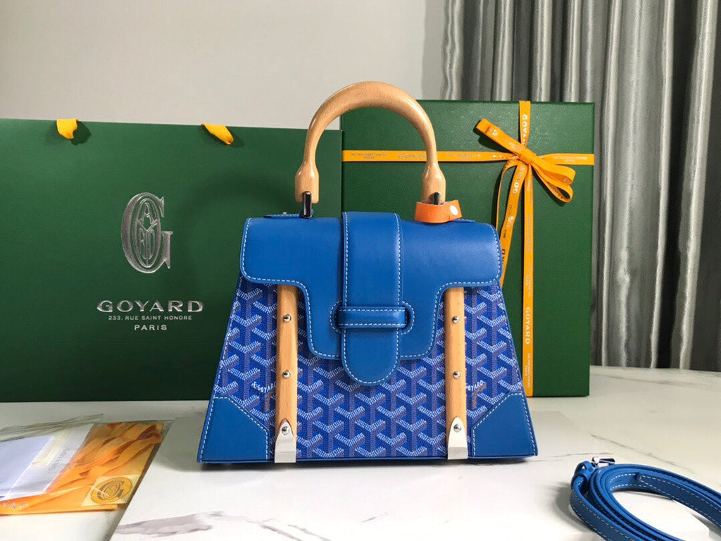 Goyard Saïgon PM Tote Bag GY020280 Blue