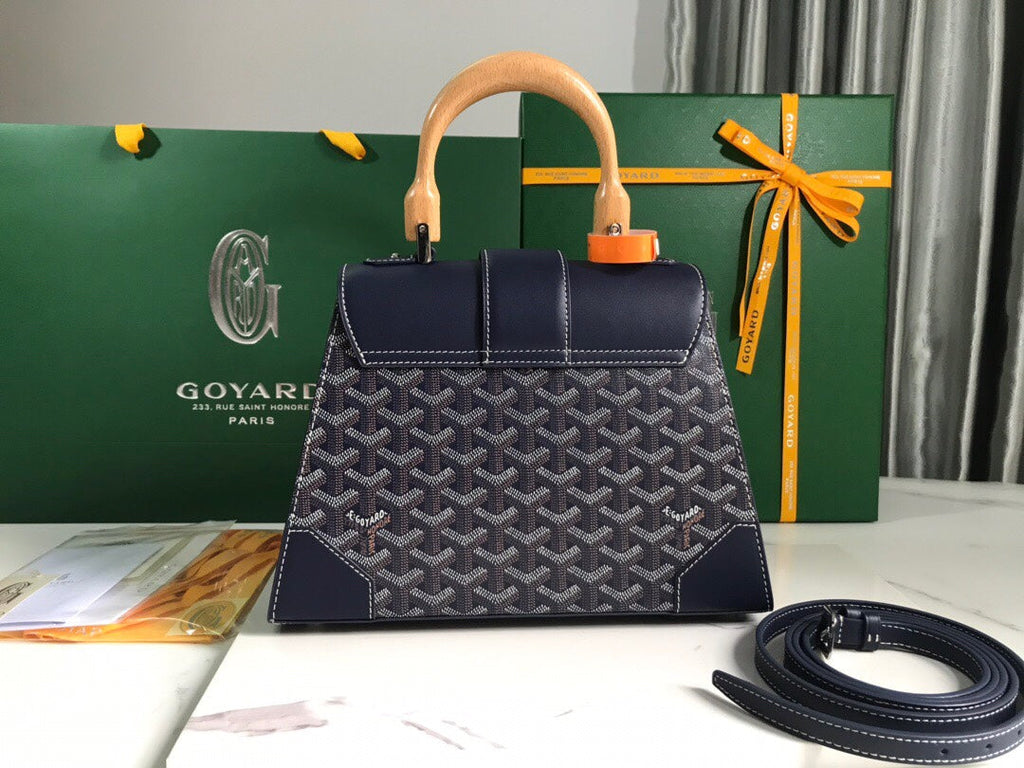 Goyard Saïgon PM Tote Bag GY020280 Navy Blue