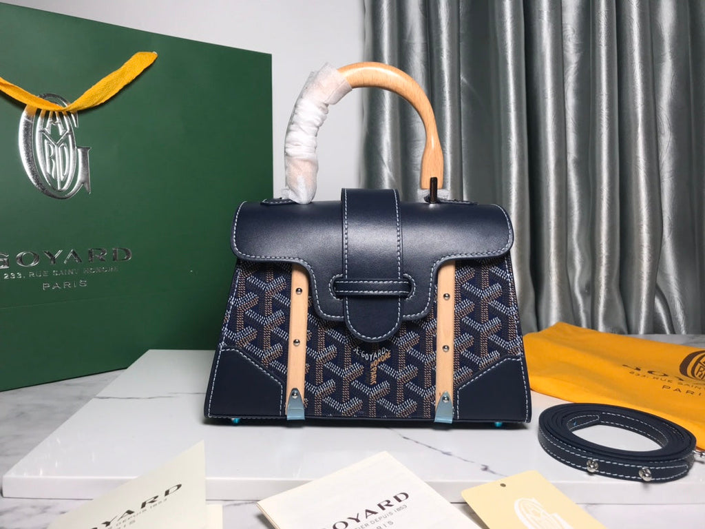 Goyard Saïgon Souple Mini Bag GY020192 Navy Blue