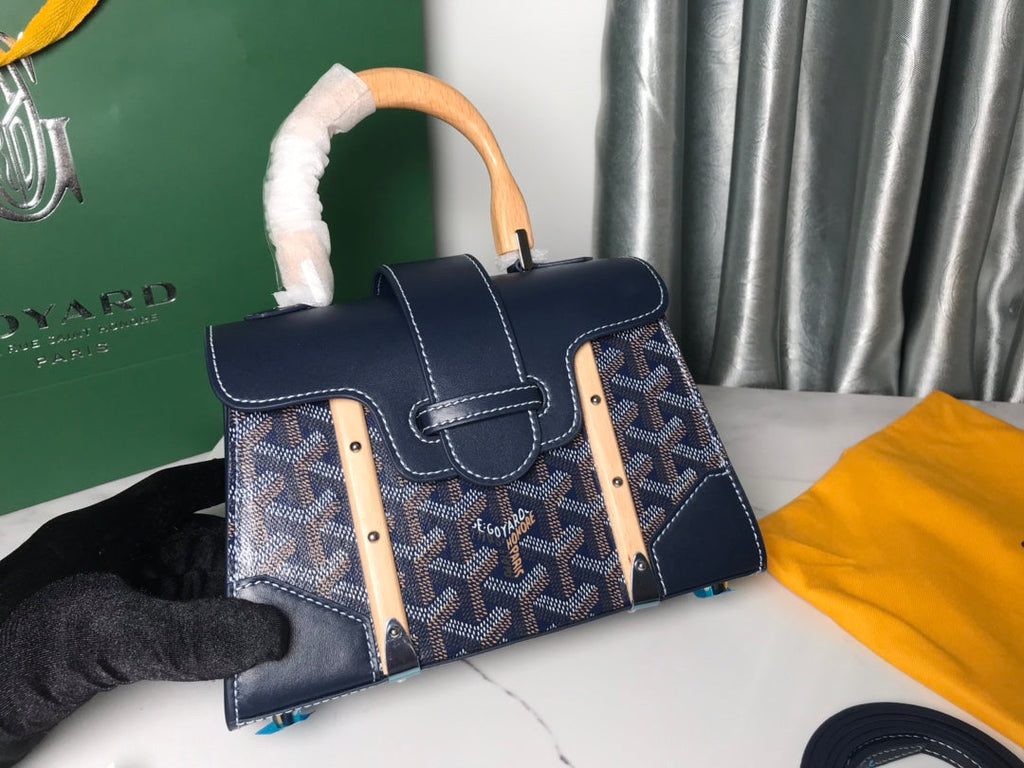 Goyard Saïgon Souple Mini Bag GY020192 Navy Blue