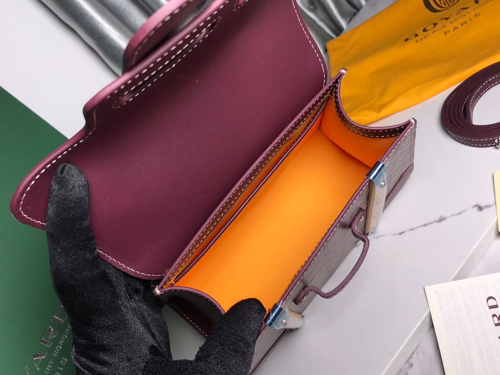 Goyard Saïgon Souple Mini Bag GY020192 Purple