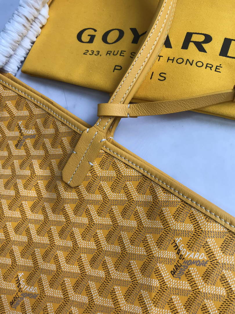 Goyard Saint Louis PM Tote Bag GY020184 Yellow