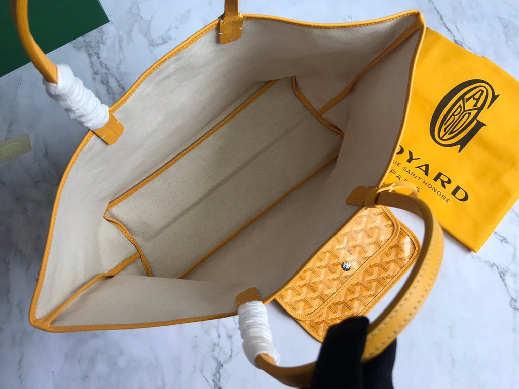 Goyard Saint Louis PM Tote Bag GY020184 Yellow