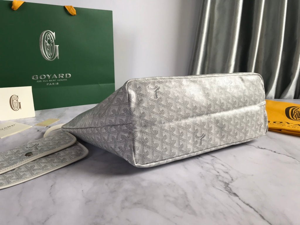 Goyard Saint Louis PM Tote Bag GY020184 White