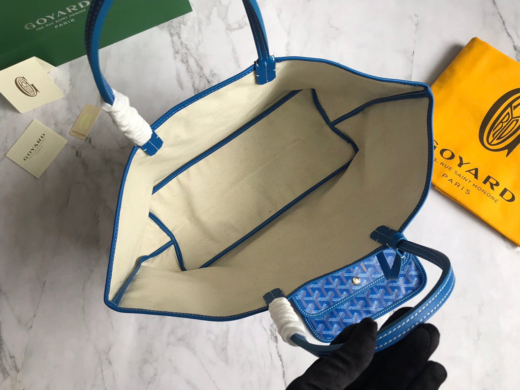 Goyard Saint Louis PM Tote Bag GY020184 Blue