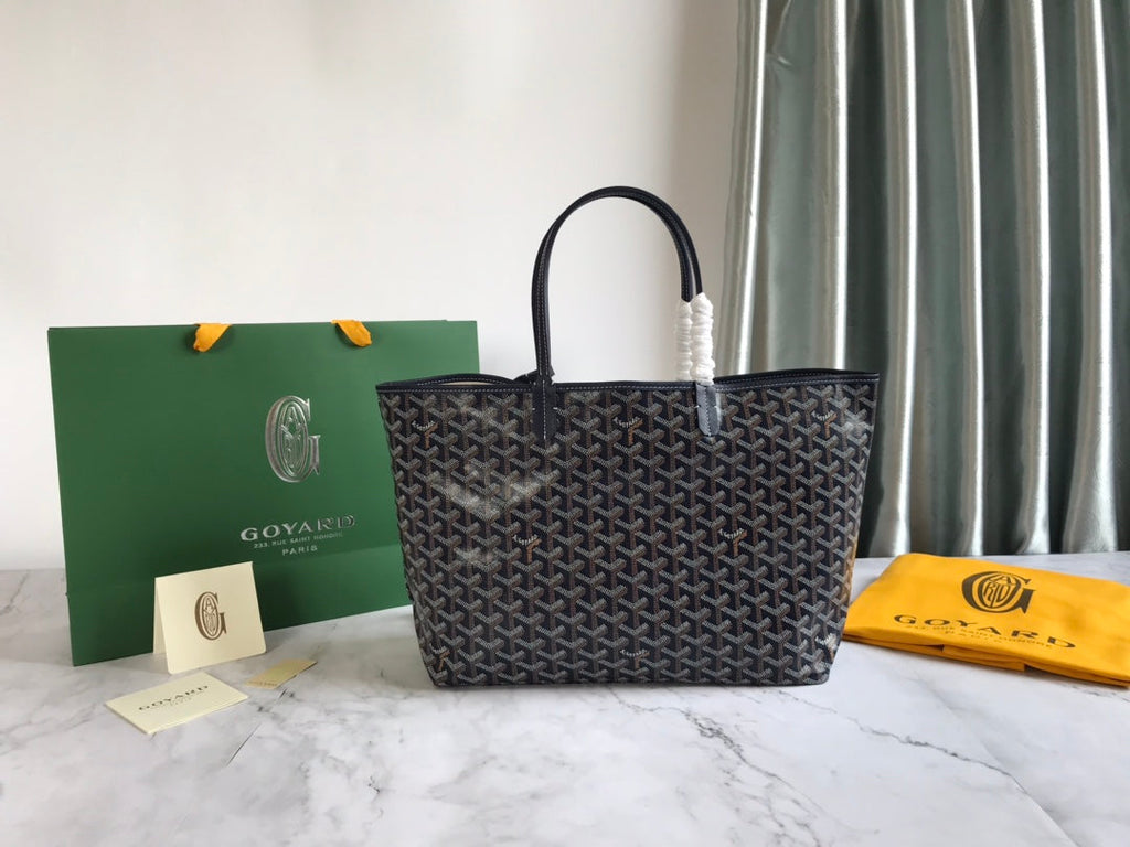 Goyard Saint Louis PM Tote Bag GY020184 Navy Blue