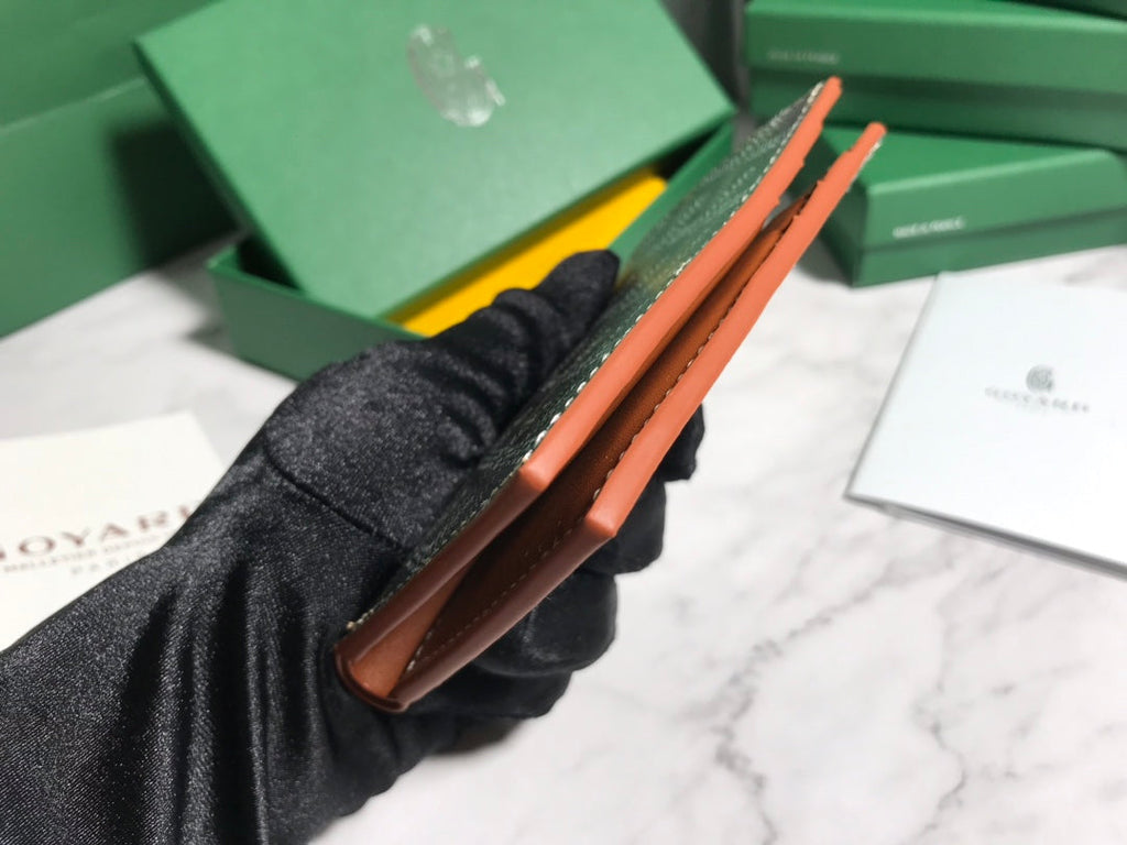 Goyard Saint-Pierre Card Wallet 5052 Calfskin Brown