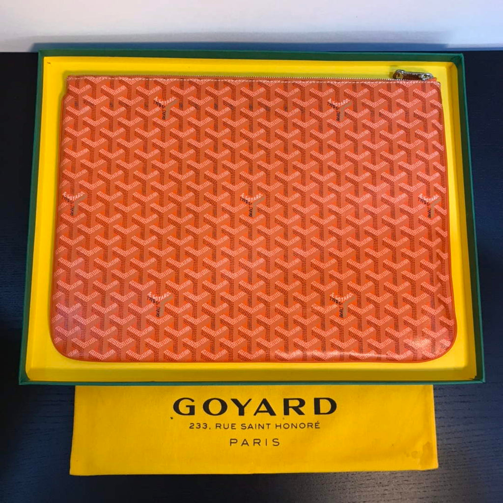 Goyard Senat GM Document Case GY020169 Orange