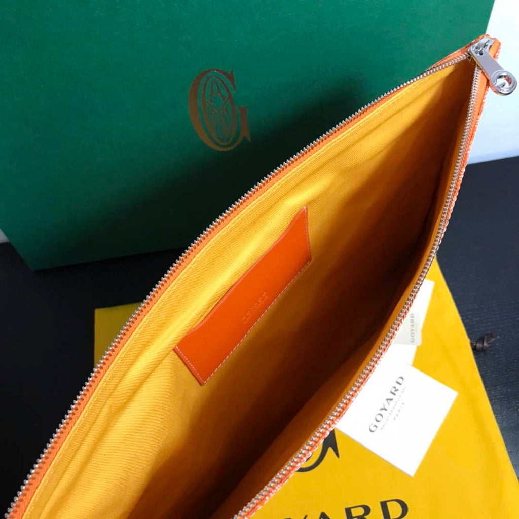 Goyard Senat GM Document Case GY020169 Orange