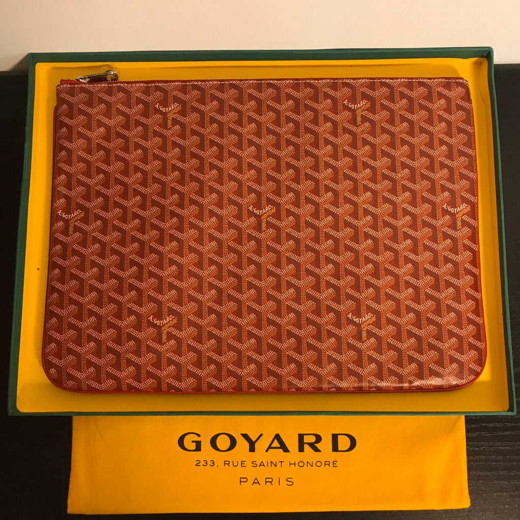 Goyard Senat GM Document Case GY020169 Red