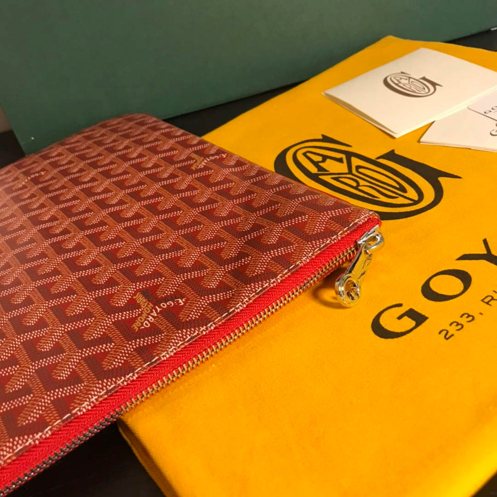 Goyard Senat GM Document Case GY020169 Red