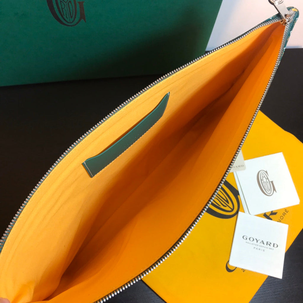 Goyard Senat GM Document Case GY020169 Green