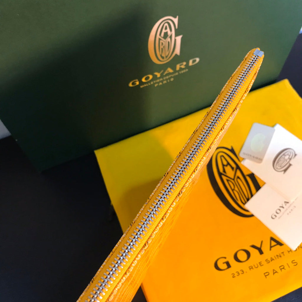 Goyard Senat GM Document Case GY020169 Yellow