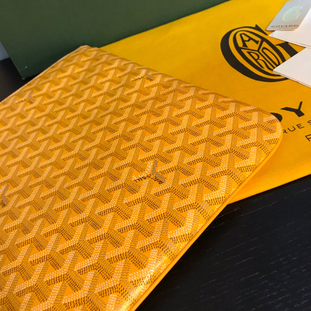 Goyard Senat GM Document Case GY020169 Yellow