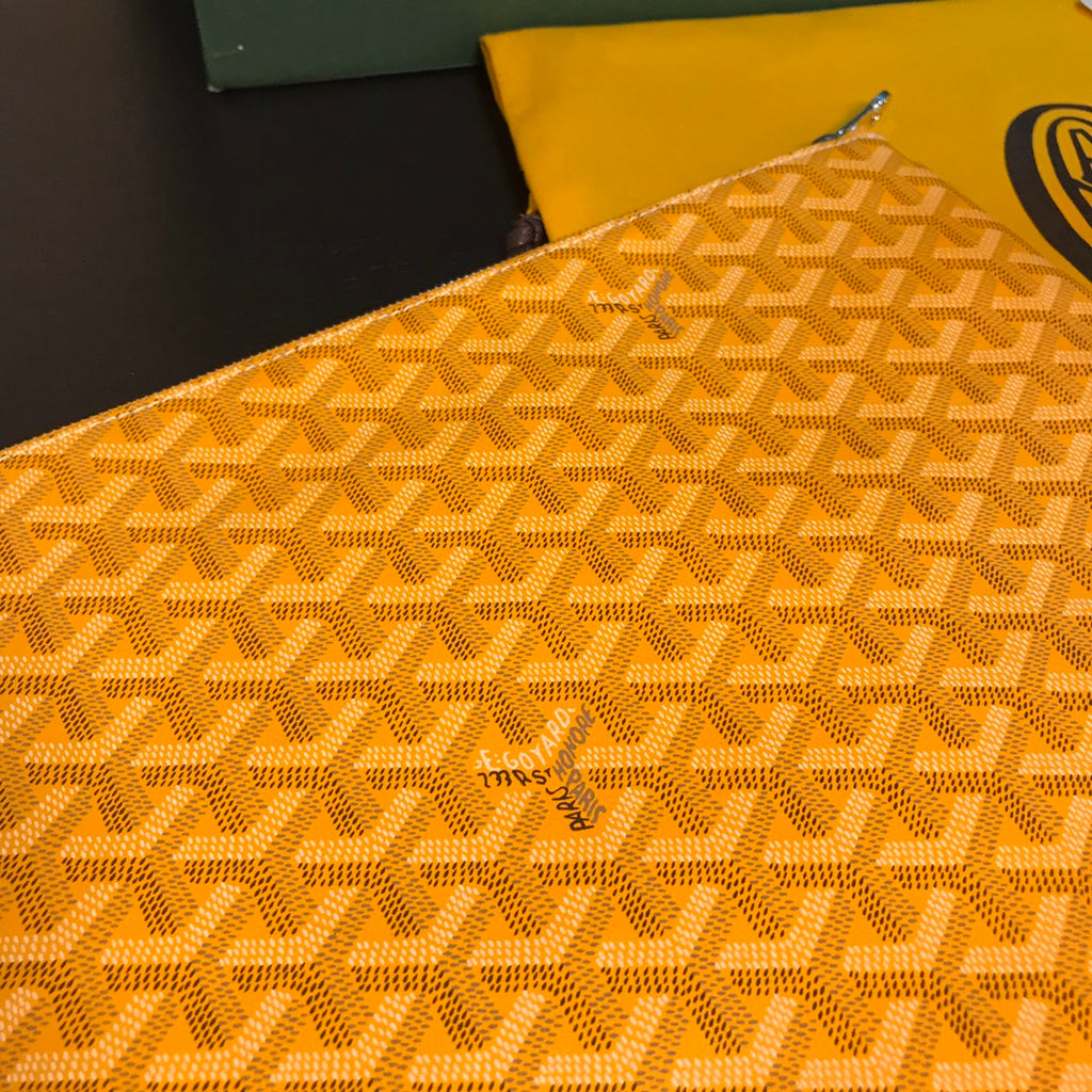 Goyard Senat GM Document Case GY020169 Yellow