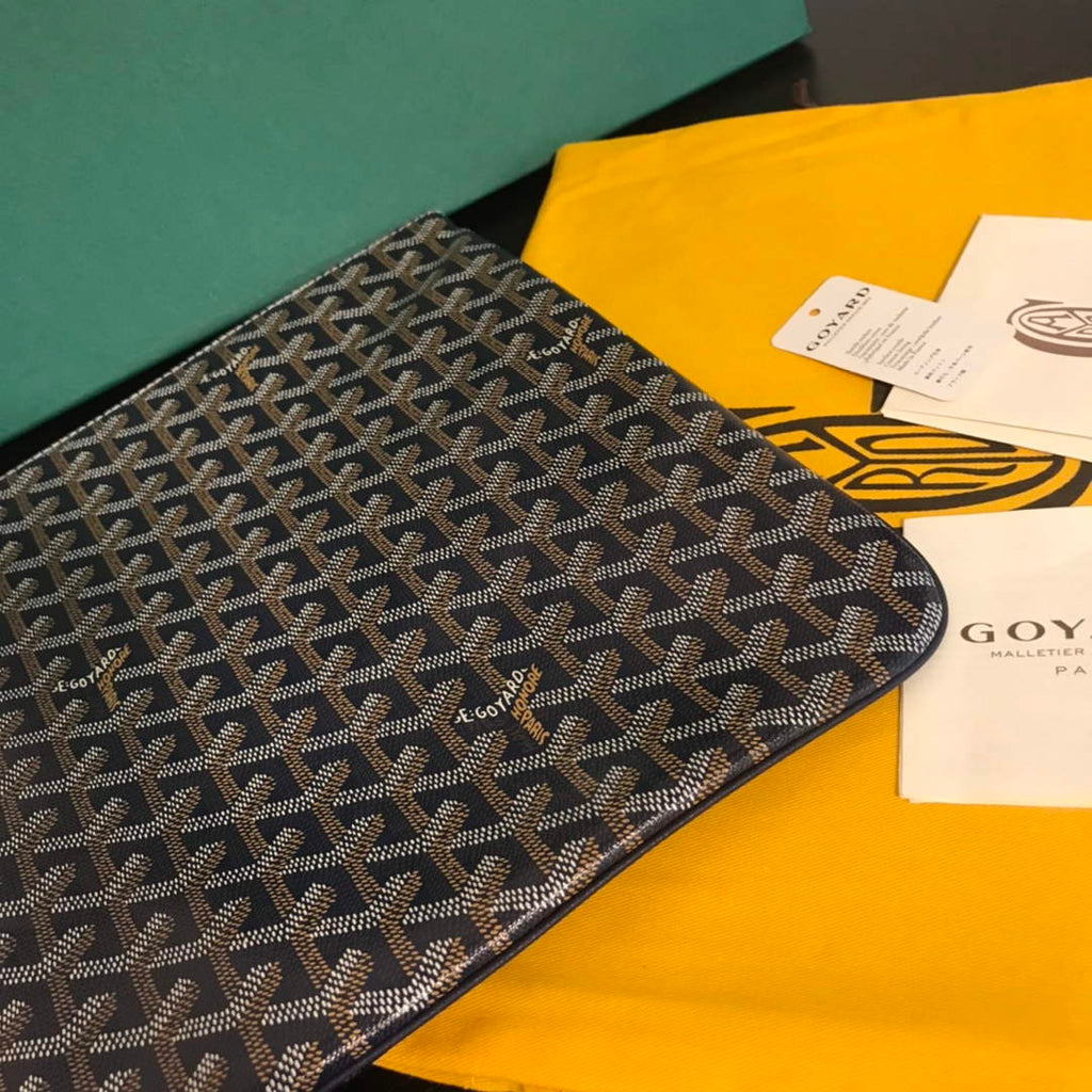 Goyard Senat GM Document Case GY020169 Navy Blue