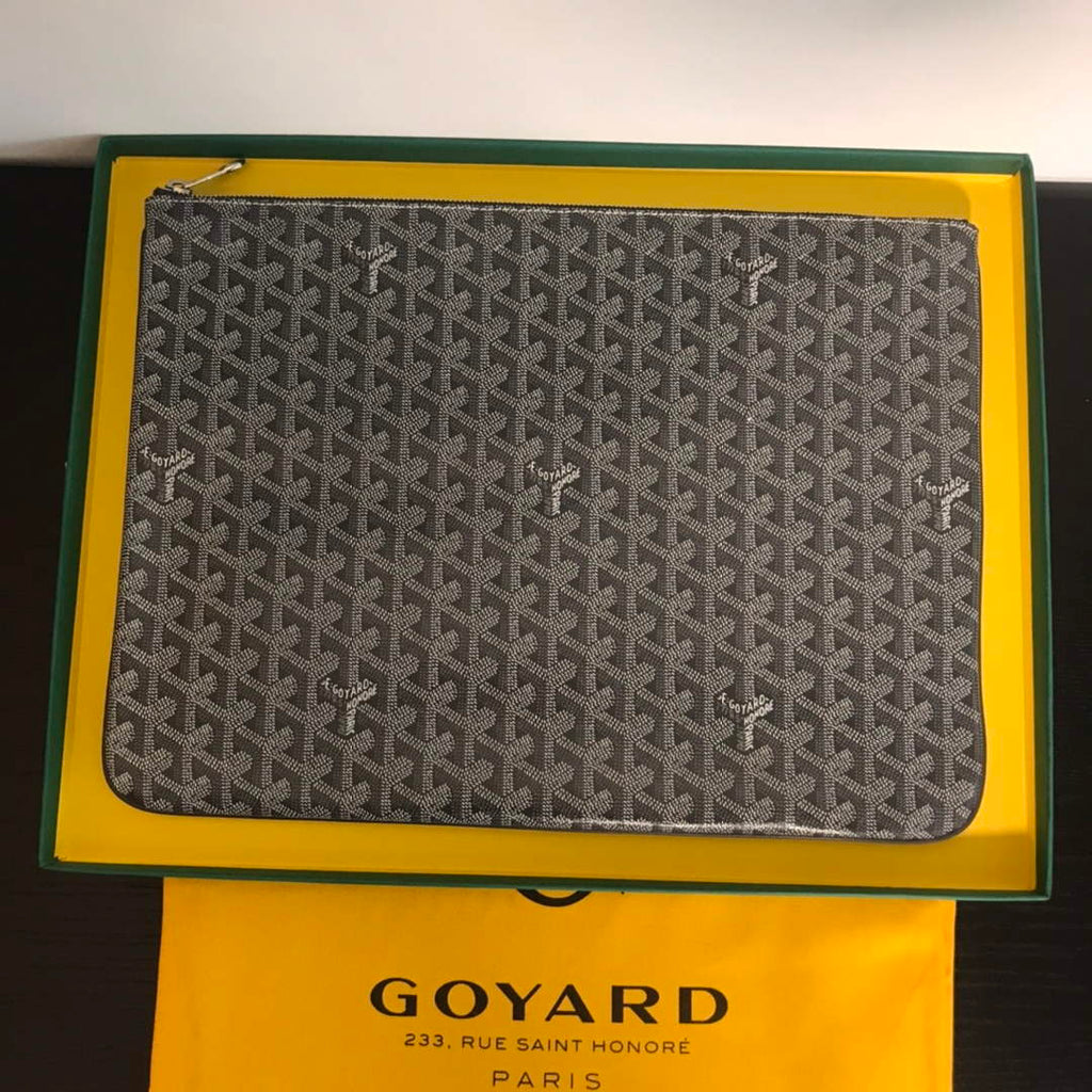 Goyard Senat GM Document Case GY020169 Gray