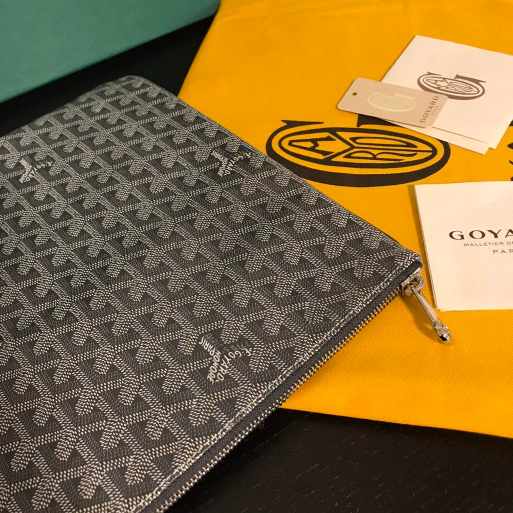 Goyard Senat GM Document Case GY020169 Gray