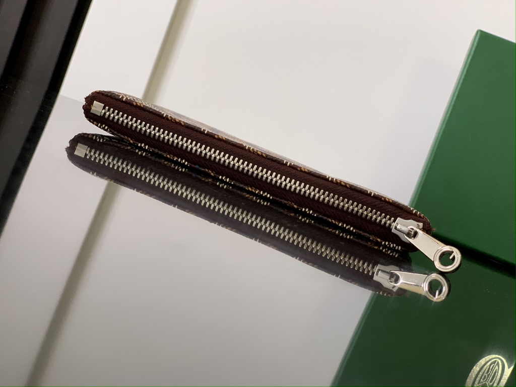 Goyard Sénat Nano Key Pouch 1061XS Wine Red Goyardine Canvas