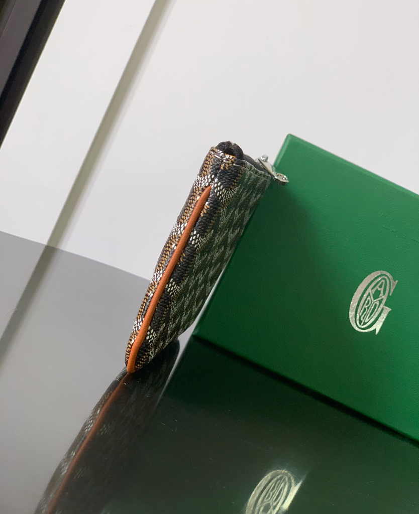 Goyard Sénat Nano Key Pouch 1061XS Brown Goyardine Canvas
