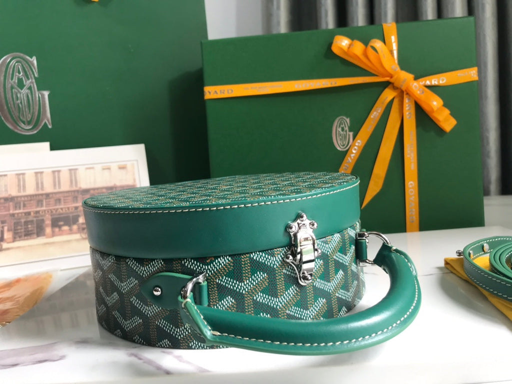 Goyard The Alto Hatbox Trunk Bag GY020381 Green