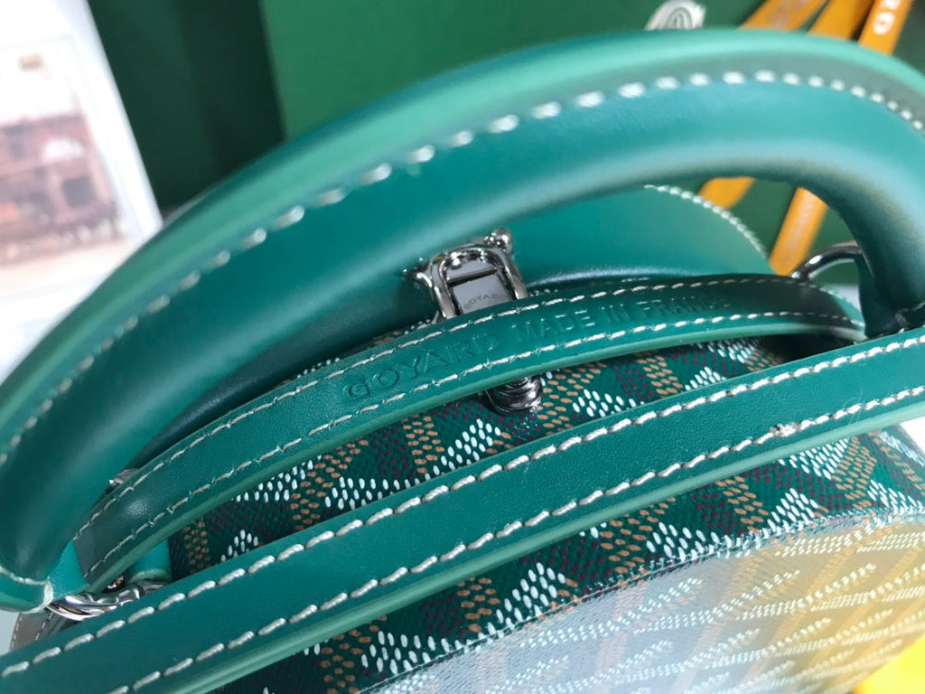 Goyard The Alto Hatbox Trunk Bag GY020381 Green