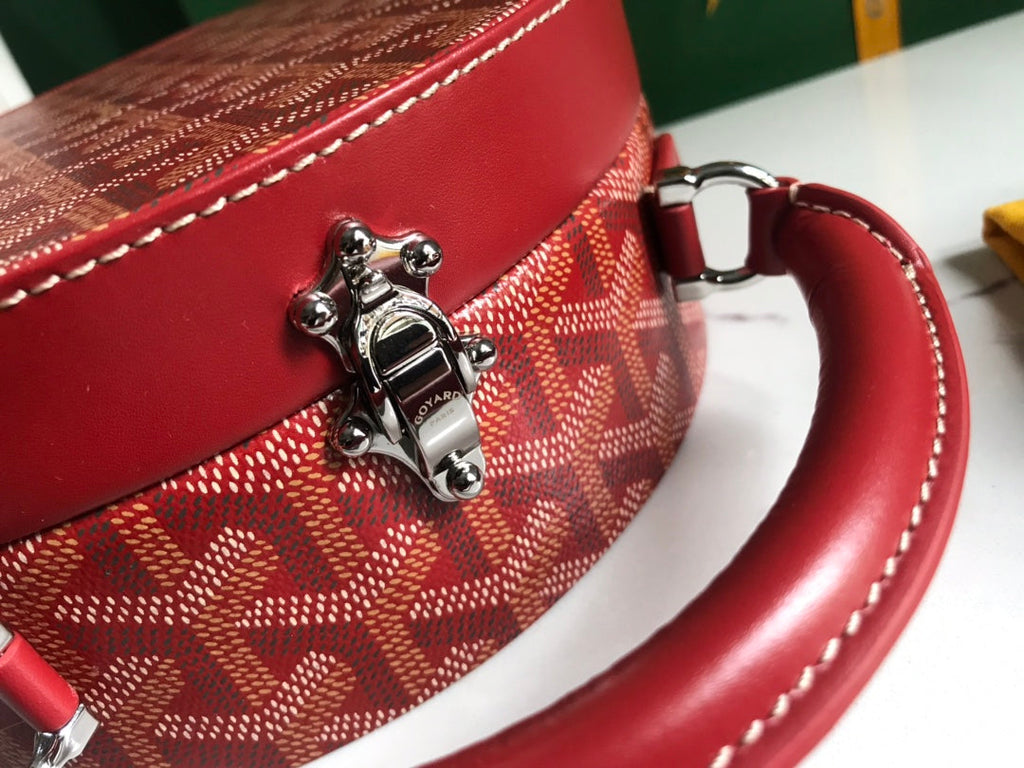 Goyard The Alto Hatbox Trunk Bag GY020381 Red