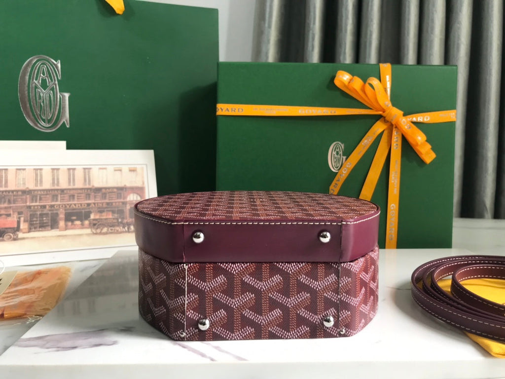 Goyard The Alto Hatbox Trunk Bag GY020381 Purple
