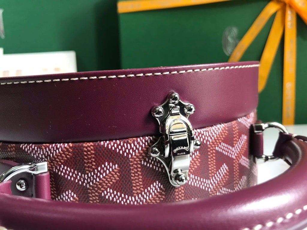 Goyard The Alto Hatbox Trunk Bag GY020381 Purple
