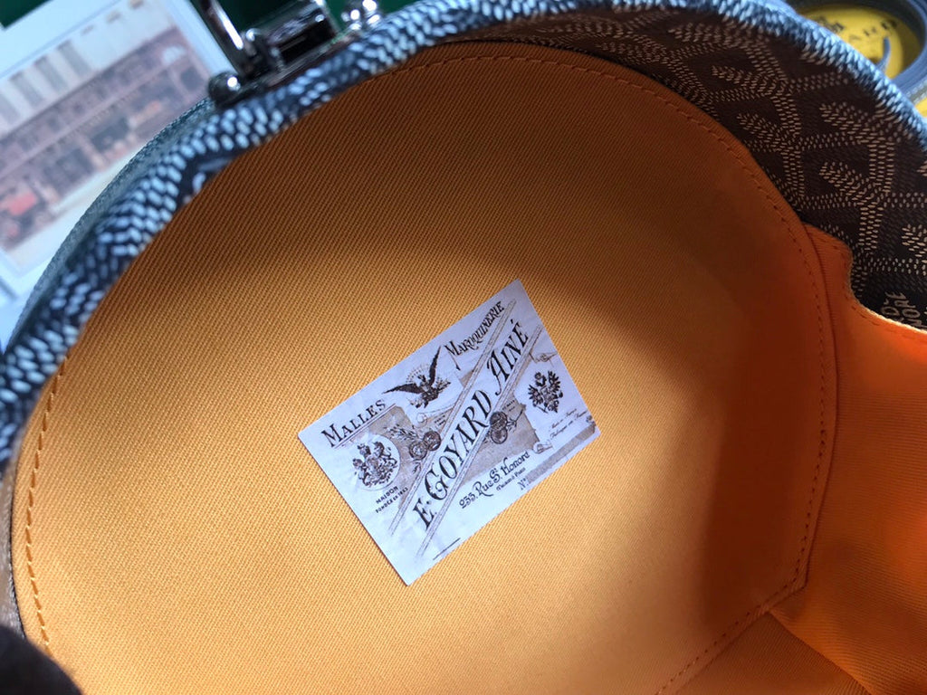 Goyard The Alto Hatbox Trunk Bag GY020381 Gray