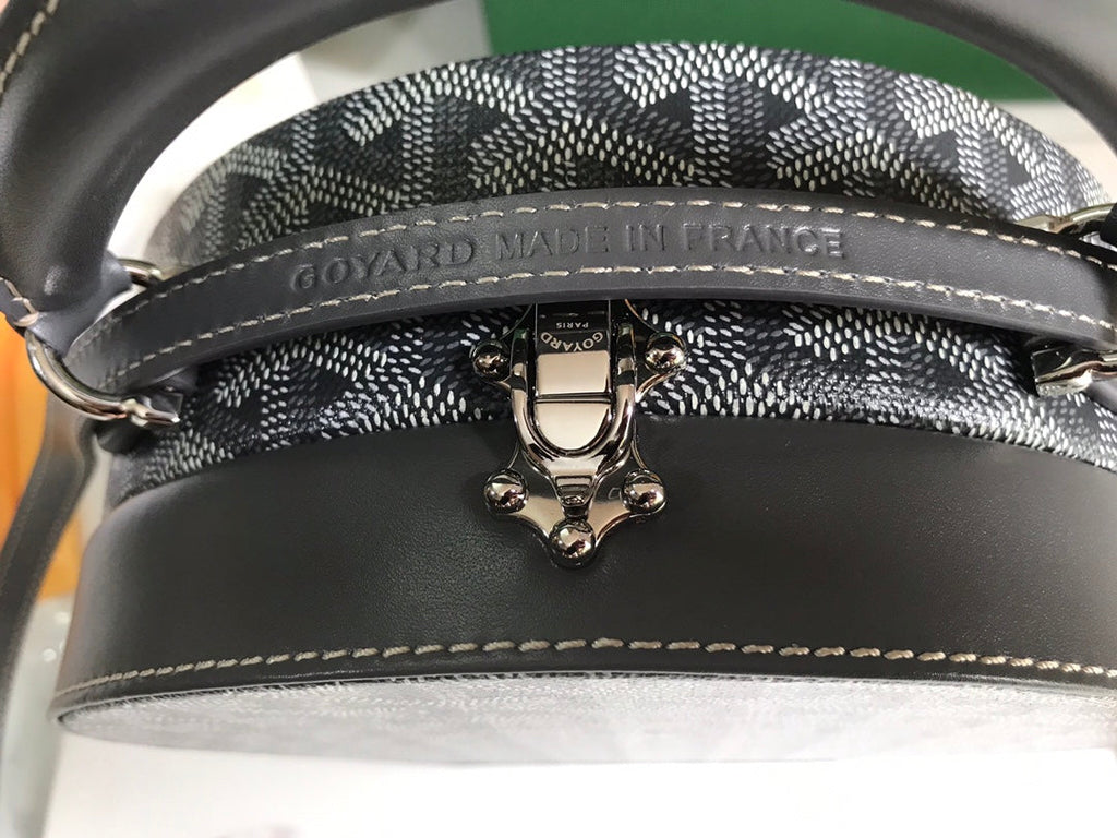 Goyard The Alto Hatbox Trunk Bag GY020381 Gray