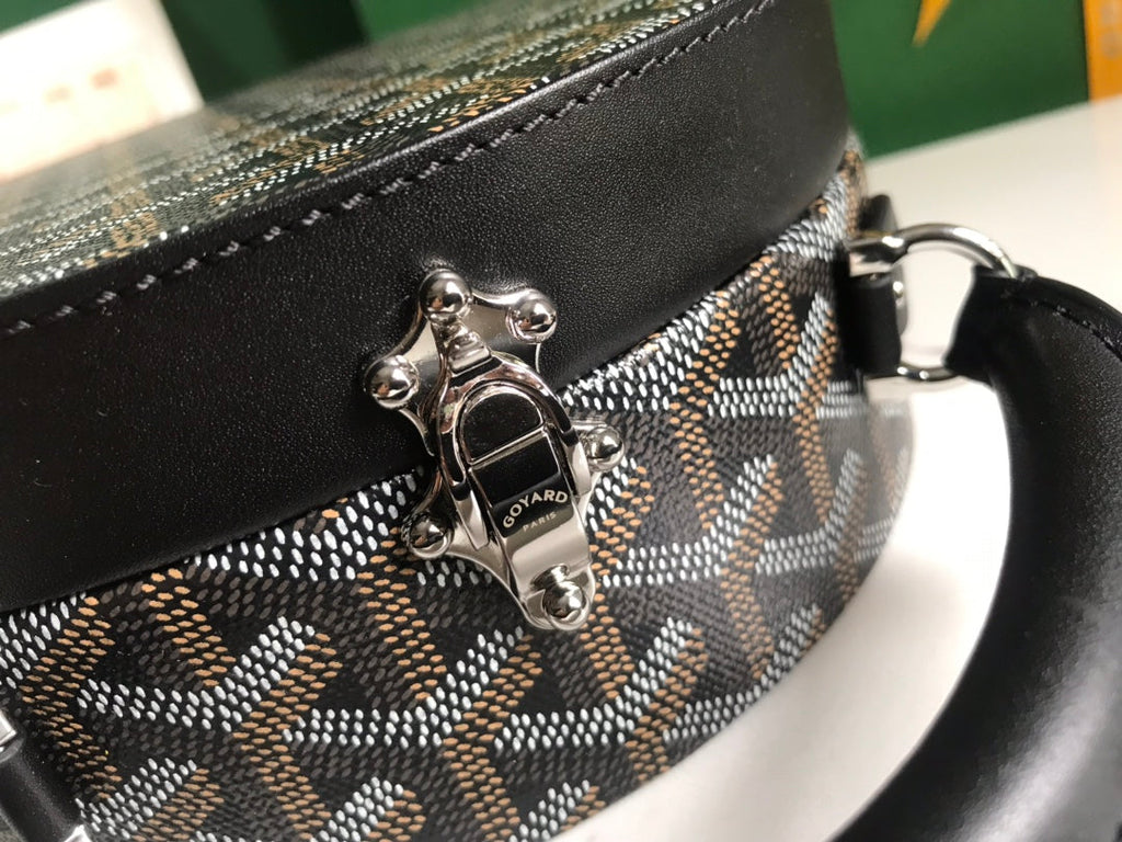 Goyard The Alto Hatbox Trunk Bag GY020381 Black
