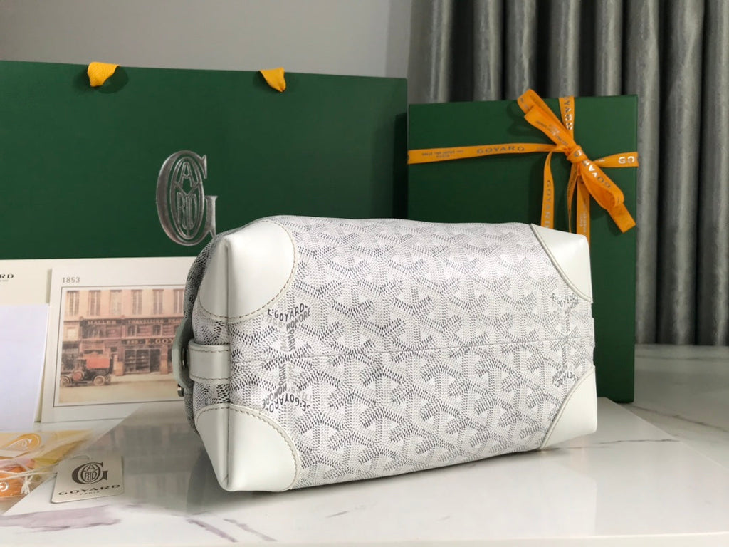 Goyard Toilet 25 Bag GY020590 White