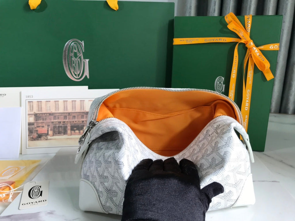 Goyard Toilet 25 Bag GY020590 White