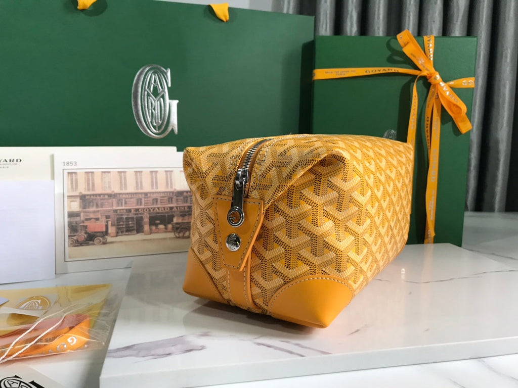 Goyard Toilet 25 Bag GY020590 Yellow