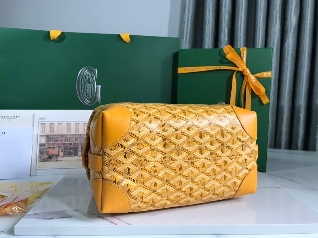 Goyard Toilet 25 Bag GY020590 Yellow