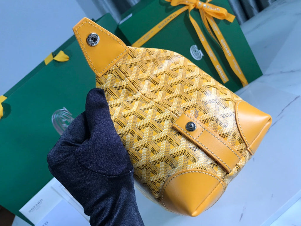 Goyard Toilet 25 Bag GY020590 Yellow
